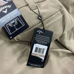 Callaway Shorts Nwt Mens Calloway Tan Poly Active Waistband